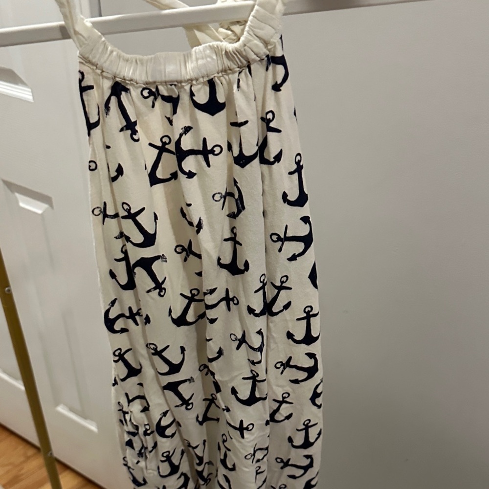 Crewcuts Nautical Anchor Print Dress - Picture 1 of 2